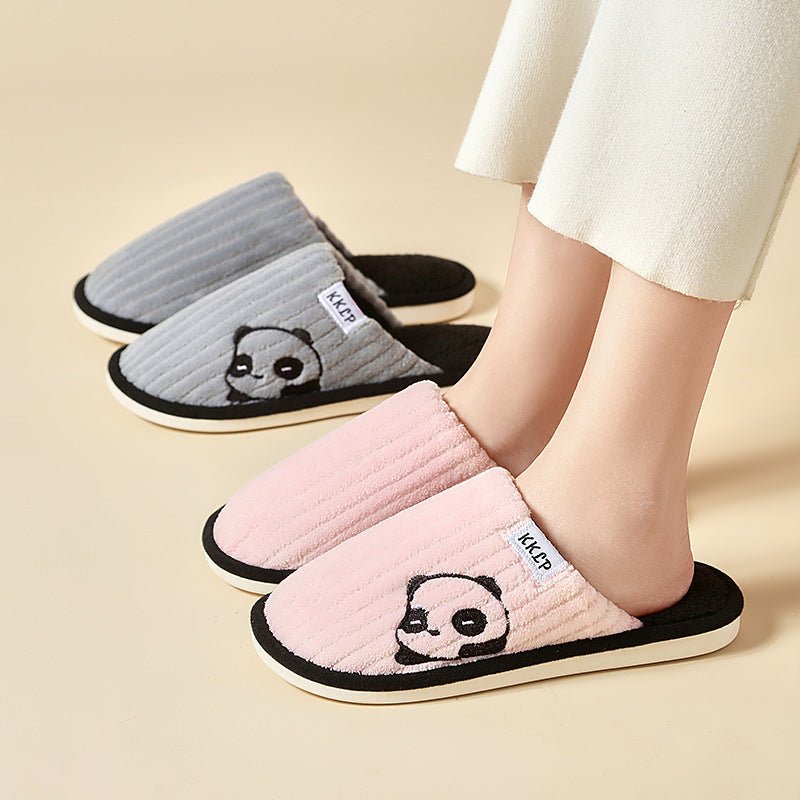 Cute Panda Slippers - AmiraMart