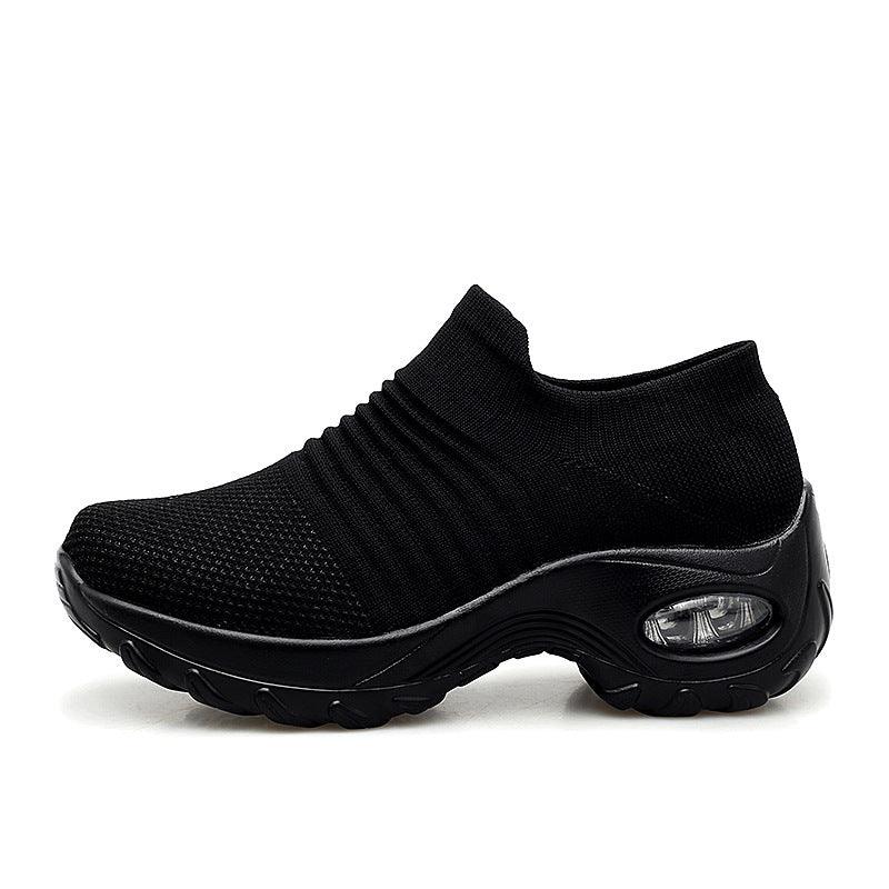 Dancing Soft Bottom Flying Woven Rocking Shoes - AmiraMart