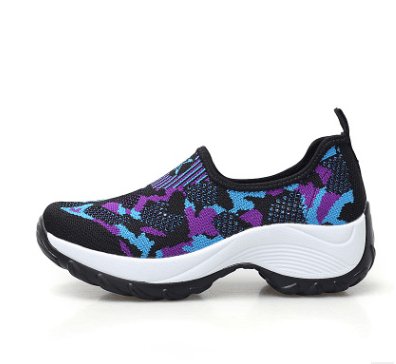 Dancing Soft Bottom Flying Woven Rocking Shoes - AmiraMart