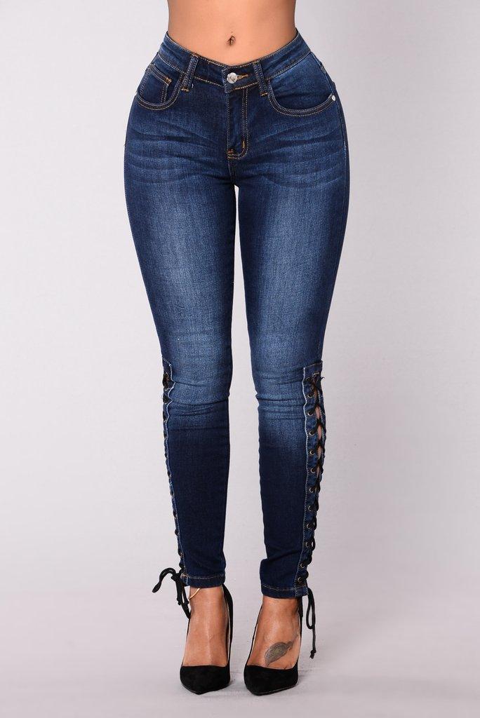 Women's European station feet pants - AmiraMart