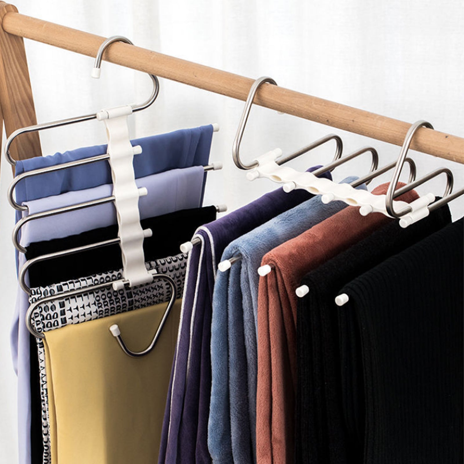 5-In-1 Space-Saving Wardrobe Organizer - AmiraMart