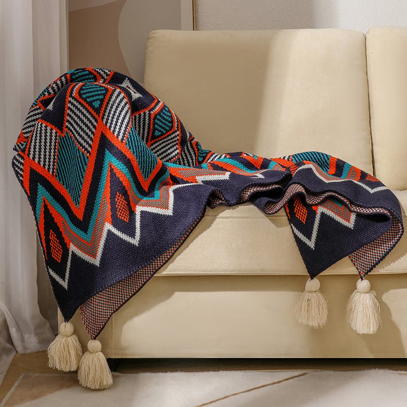Decoration Bohemian Windblown Sofa Cover Blanket - AmiraMart