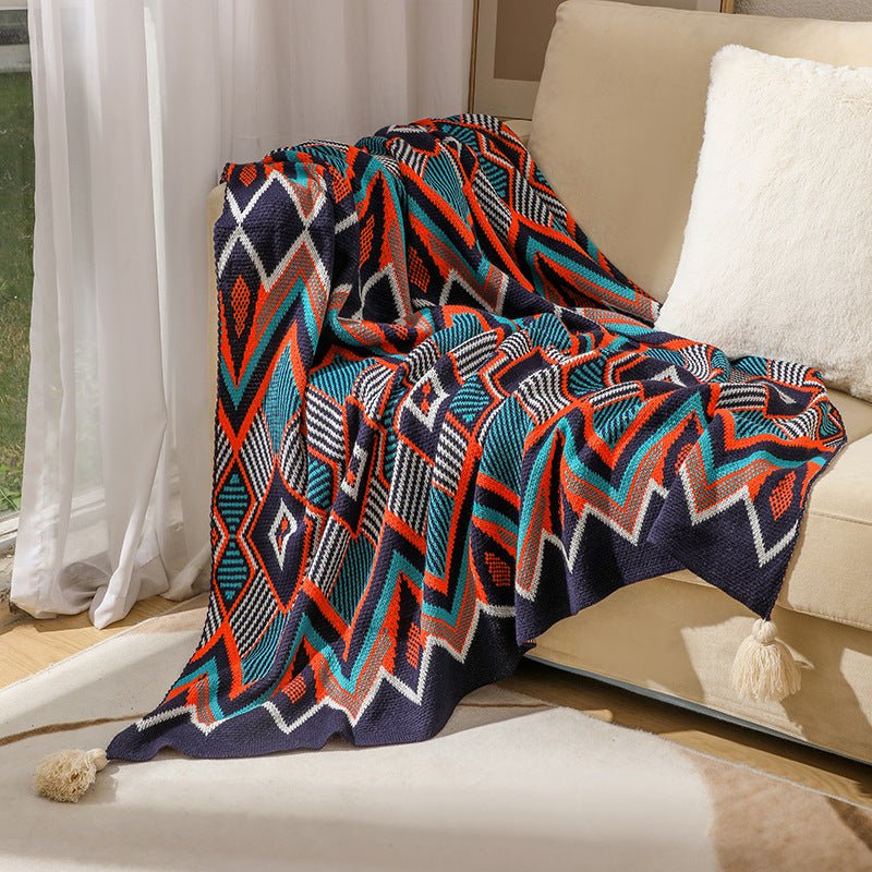 Decoration Bohemian Windblown Sofa Cover Blanket - AmiraMart