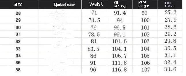 Denim Stretch Casual Men's Trousers Thin - AmiraMart