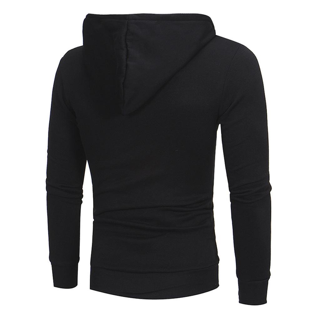 Diagonal Zipper Design Sweater - AmiraMart