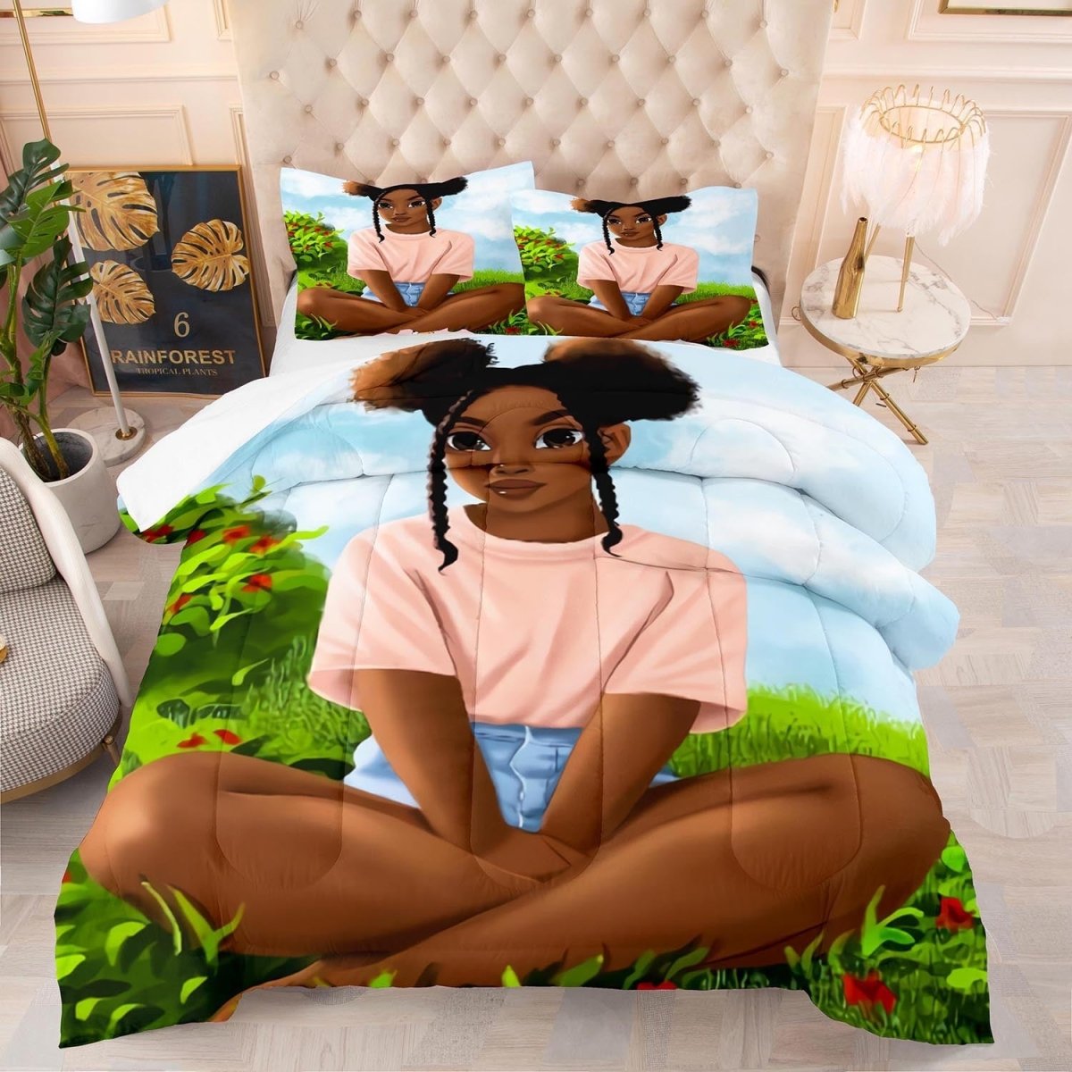 Digital Printing Quilt Bedding Household - AmiraMart