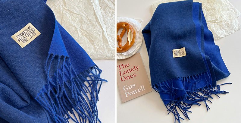Double - sided Artificial Cashmere Scarf - AmiraMart
