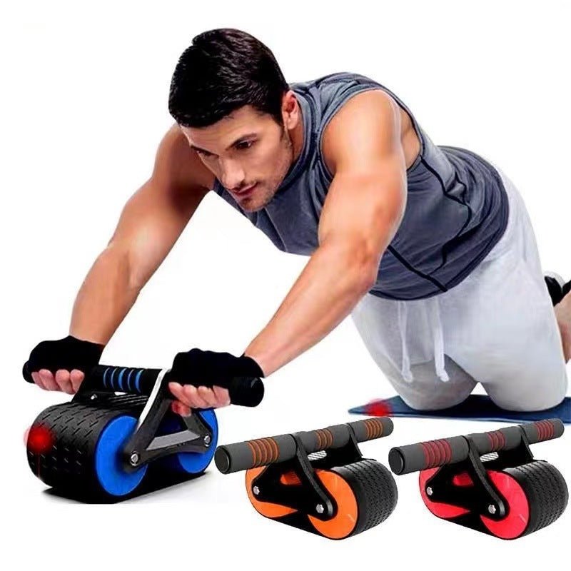 Double Wheel Abdominal Exerciser - AmiraMart