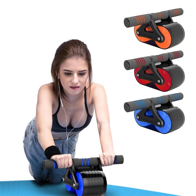 Double Wheel Abdominal Exerciser - AmiraMart