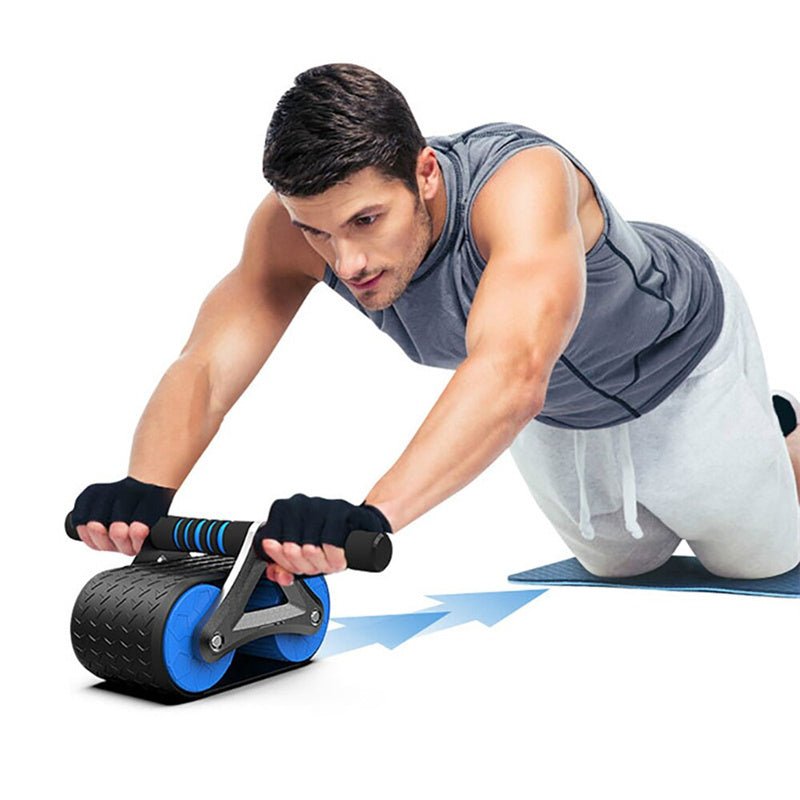 Double Wheel Abdominal Exerciser - AmiraMart