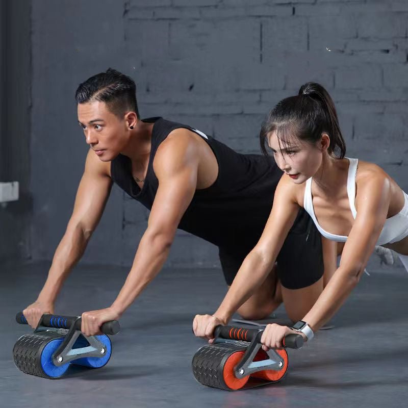 Double Wheel Abdominal Exerciser - AmiraMart