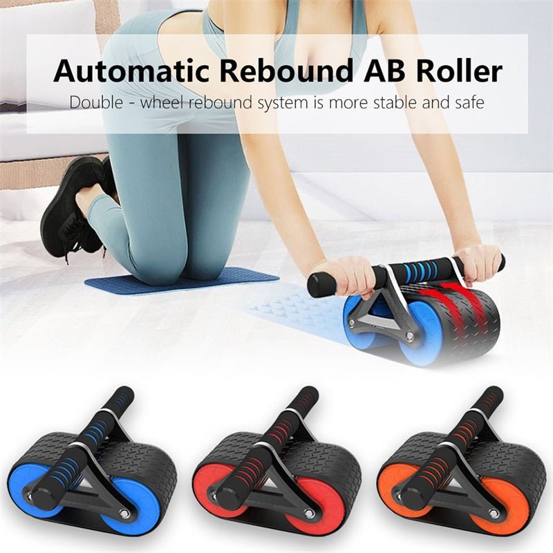 Double Wheel Abdominal Exerciser - AmiraMart