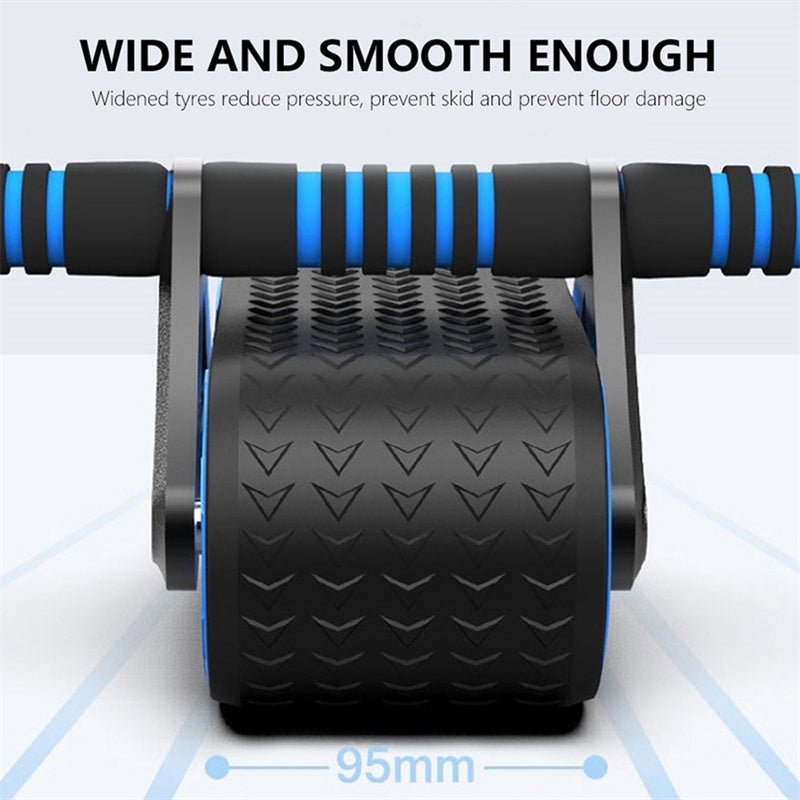 Double Wheel Abdominal Exerciser - AmiraMart