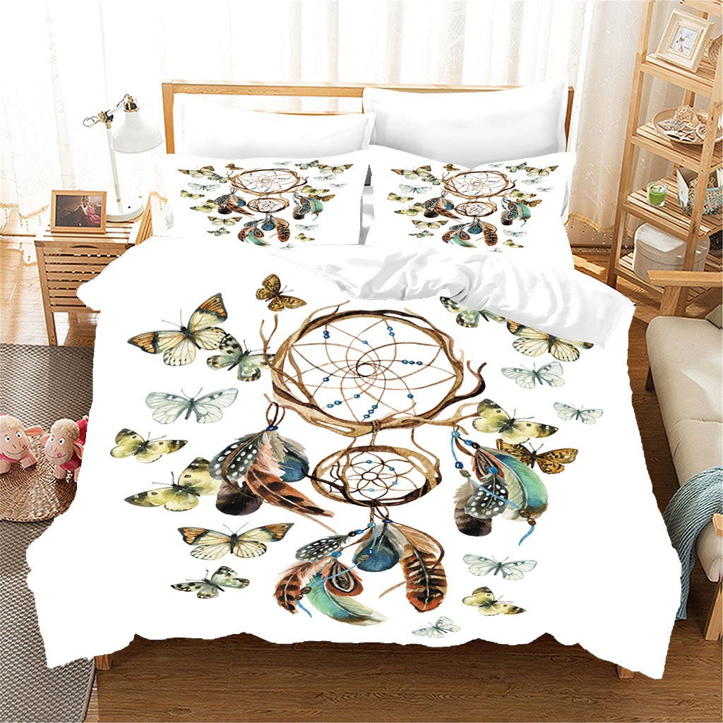 Dreamcatcher Series Bedding Set Three - Piece Set - AmiraMart