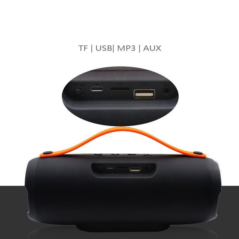 E13 Portable Drum Card Bluetooth Speaker - AmiraMart