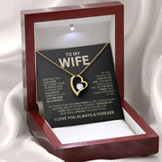 Golden Solid Wood Gift Set