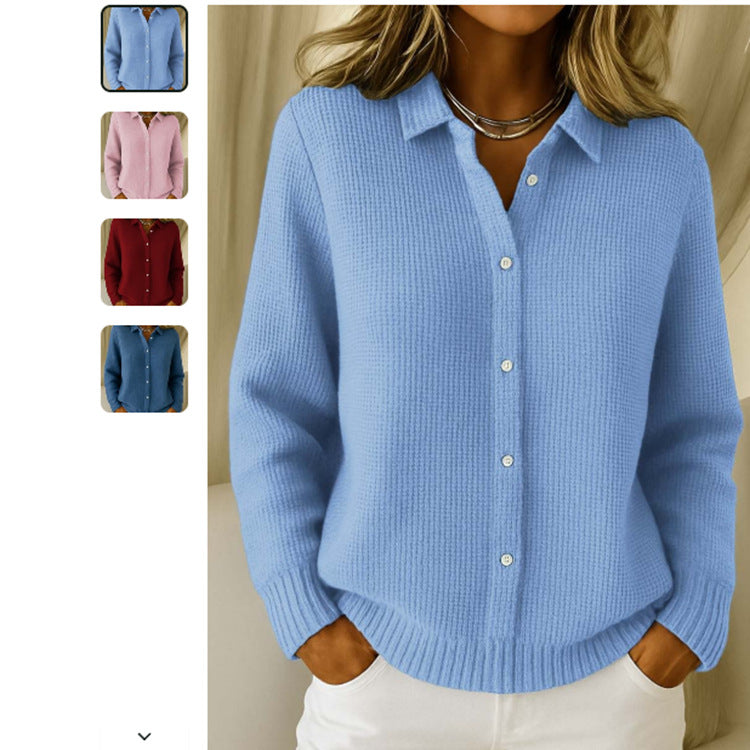 Knit Sweaters: Long Sleeve Fashion Essential - AmiraMart