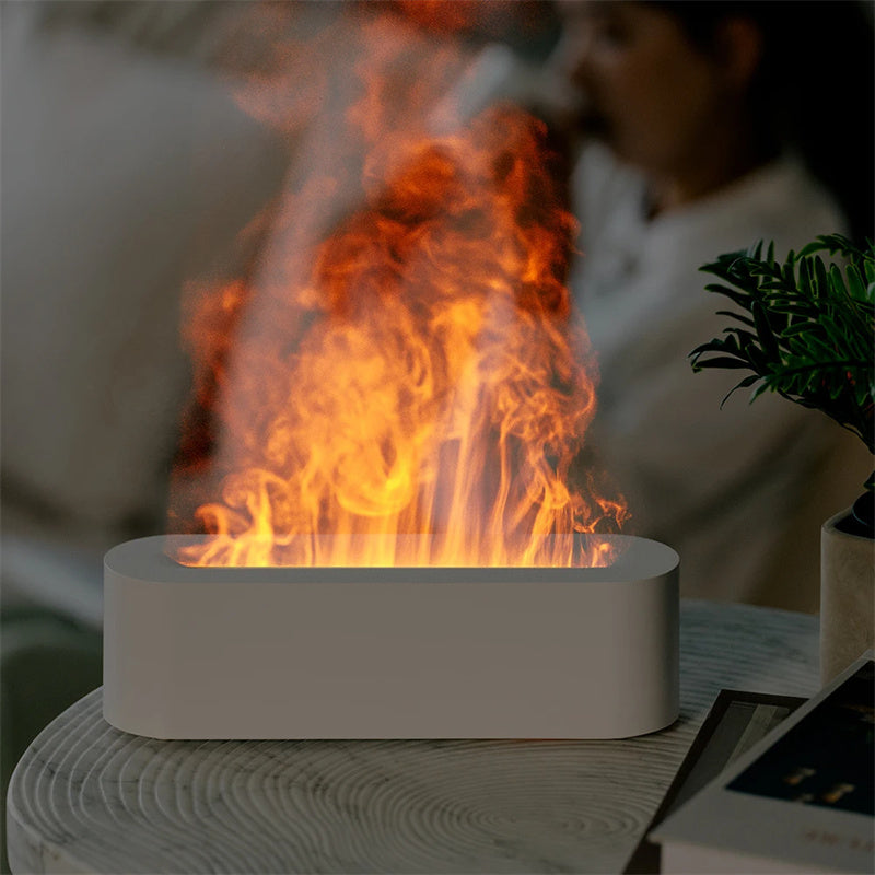 Flame Aroma Diffuser Air Humidifier - AmiraMart