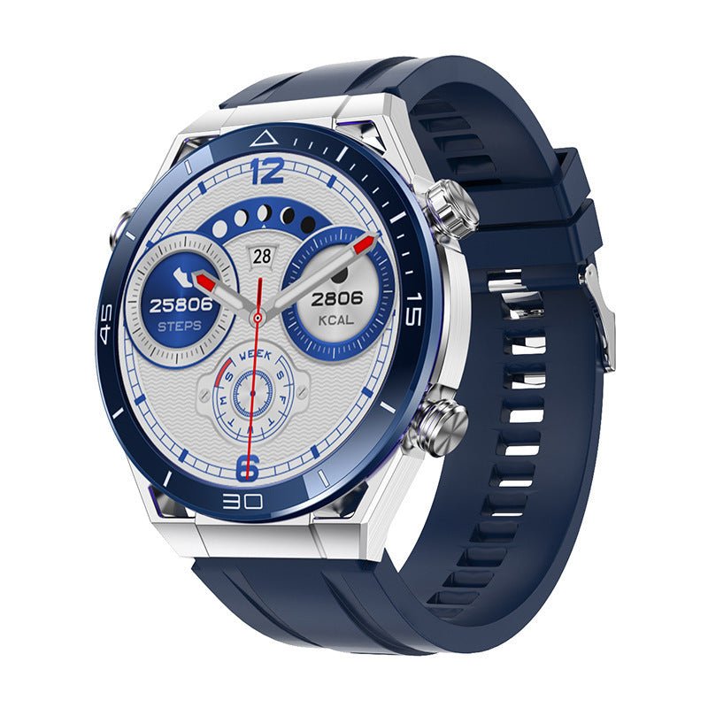 ECG PPG Bluetooth Calling Compass GPS Wireless Charger Smart Watch - AmiraMart