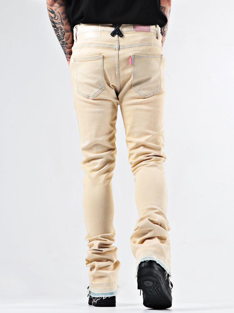 Elastic Youth Heavy Duty Flare Jeans - AmiraMart I Clothing I Jewelry I Electronics I Home Decor