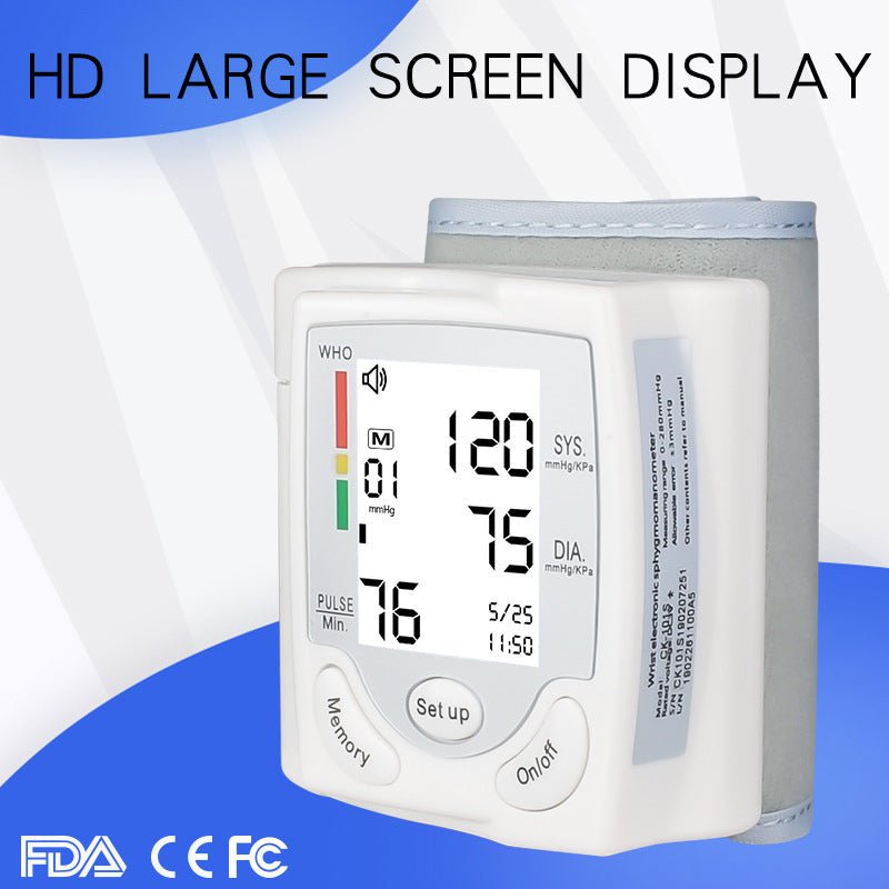 Electronic Blood Pressure Monitor | Accurate & Easy - to - Use - AmiraMart