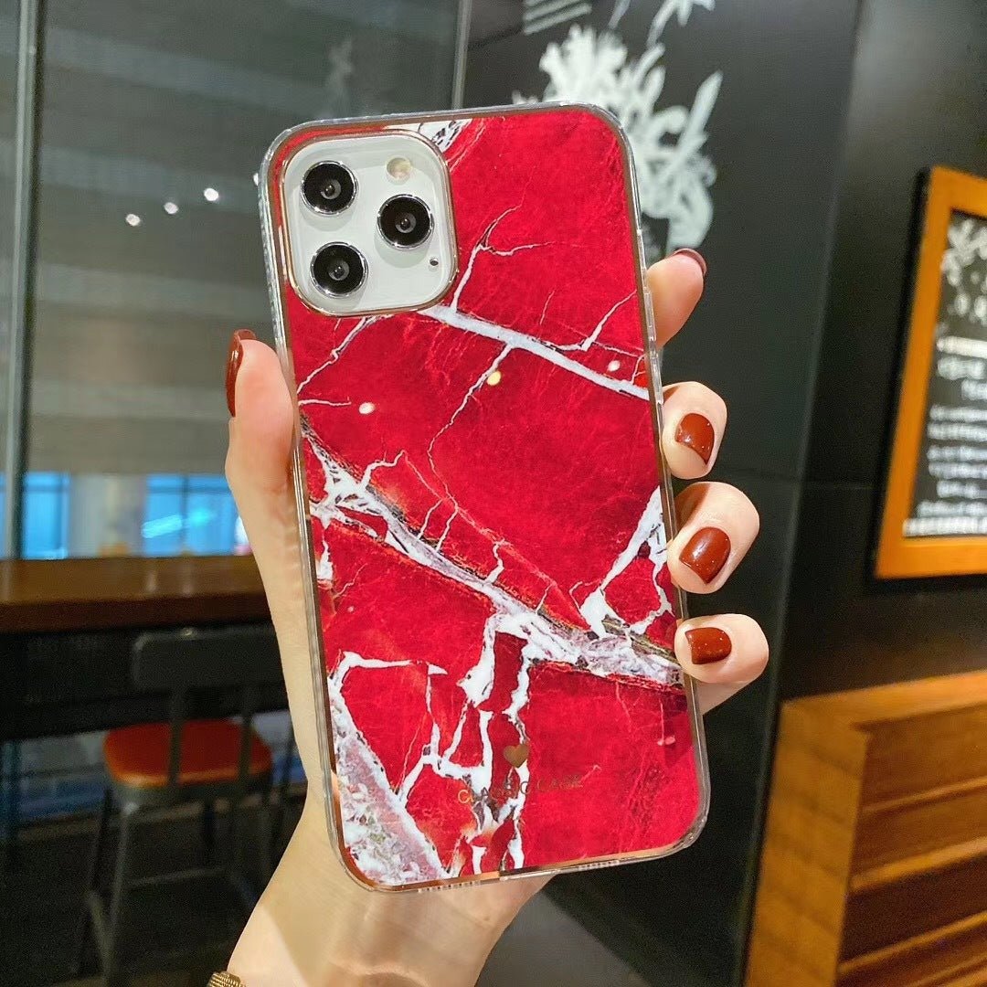 Electroplating Straight Edge Protective Case - AmiraMart