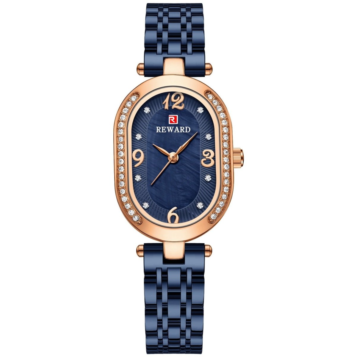 Elegant Lady Watch With Diamonds - AmiraMart