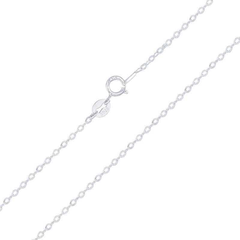 Elegant Women's Sterling Silver Necklace | 18k Gold Plated - AmiraMart