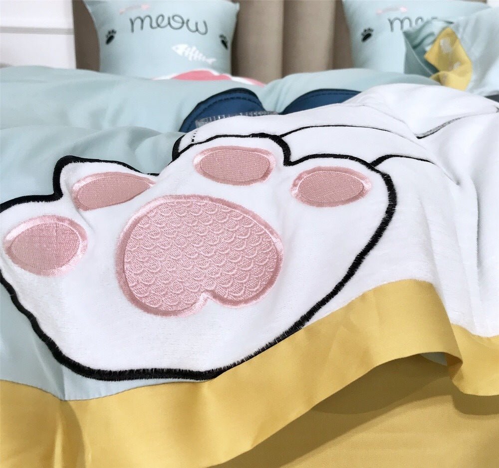 Embroidered Princess Wind Bedding Kit - AmiraMart