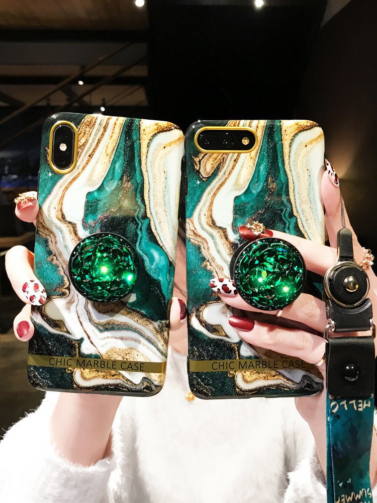 Emerald Marble Phone Case - AmiraMart