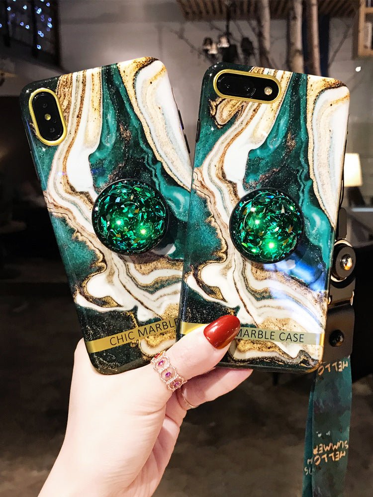 Emerald Marble Phone Case - AmiraMart