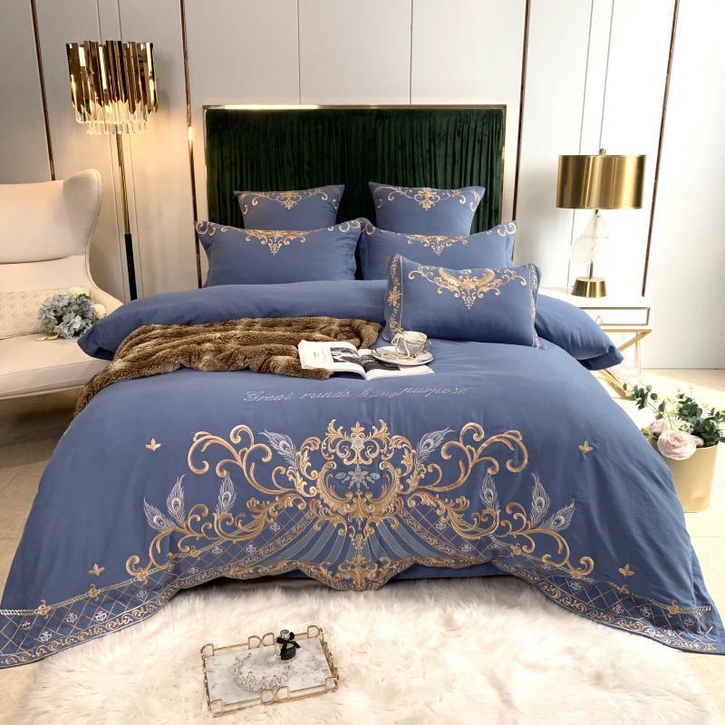 European - Style Luxury High - End Four - Piece Suit - AmiraMart