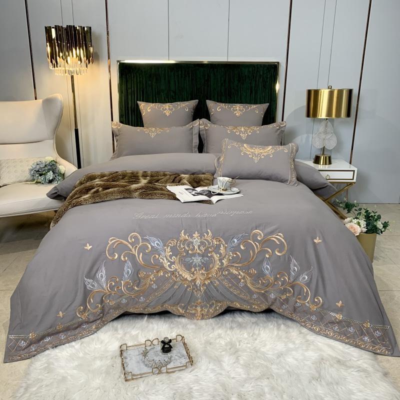 European - Style Luxury High - End Four - Piece Suit - AmiraMart