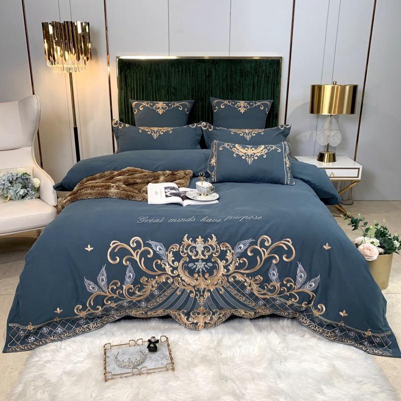 European - Style Luxury High - End Four - Piece Suit - AmiraMart