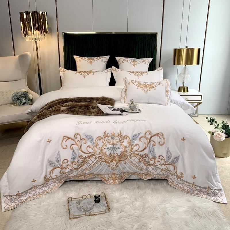 European - Style Luxury High - End Four - Piece Suit - AmiraMart