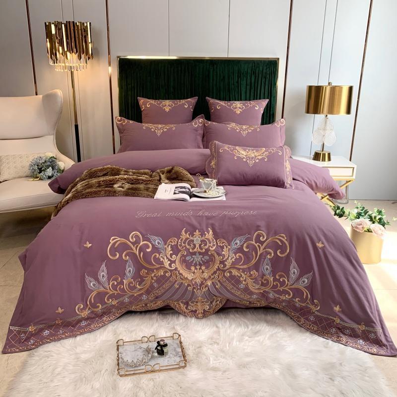 European - Style Luxury High - End Four - Piece Suit - AmiraMart
