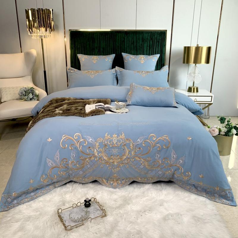 European - Style Luxury High - End Four - Piece Suit - AmiraMart