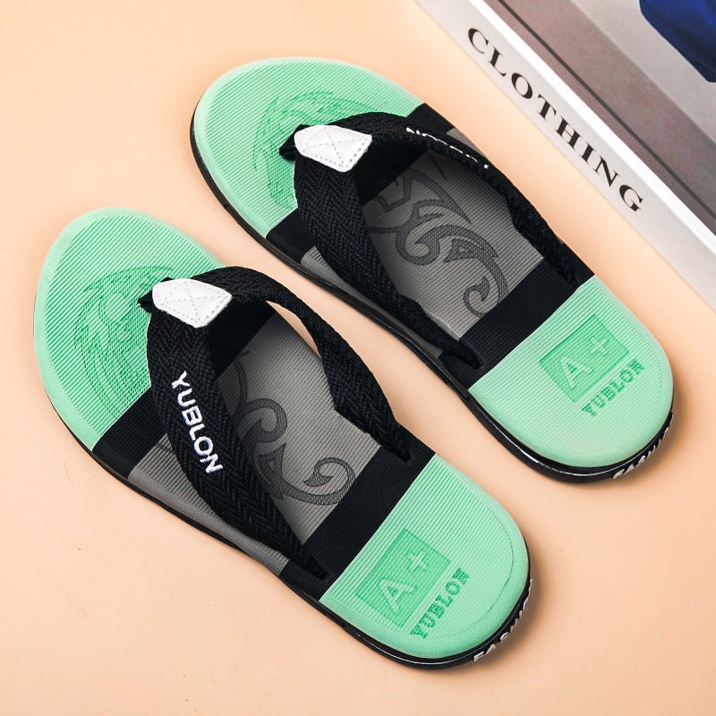 EVA Non - slip Deodorant Beach Men's Flip - flops - AmiraMart