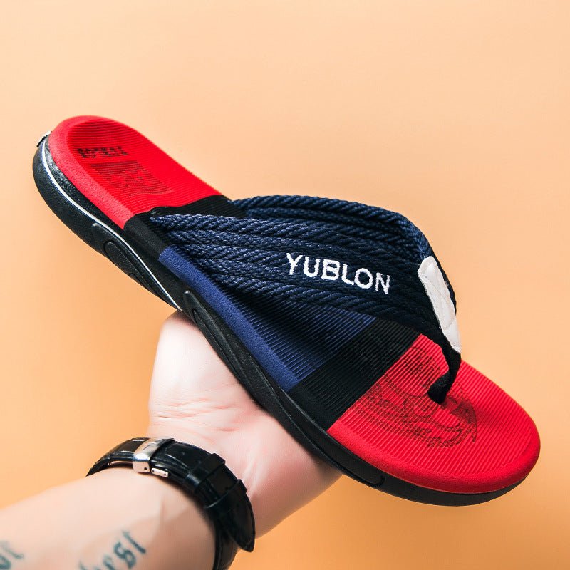 EVA Non - slip Deodorant Beach Men's Flip - flops - AmiraMart