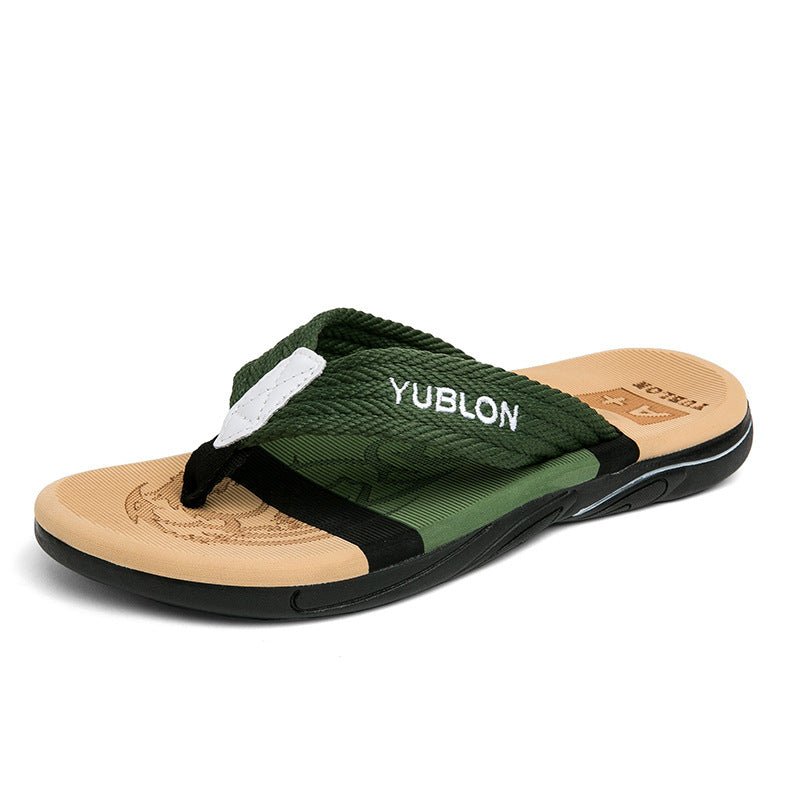 EVA Non - slip Deodorant Beach Men's Flip - flops - AmiraMart