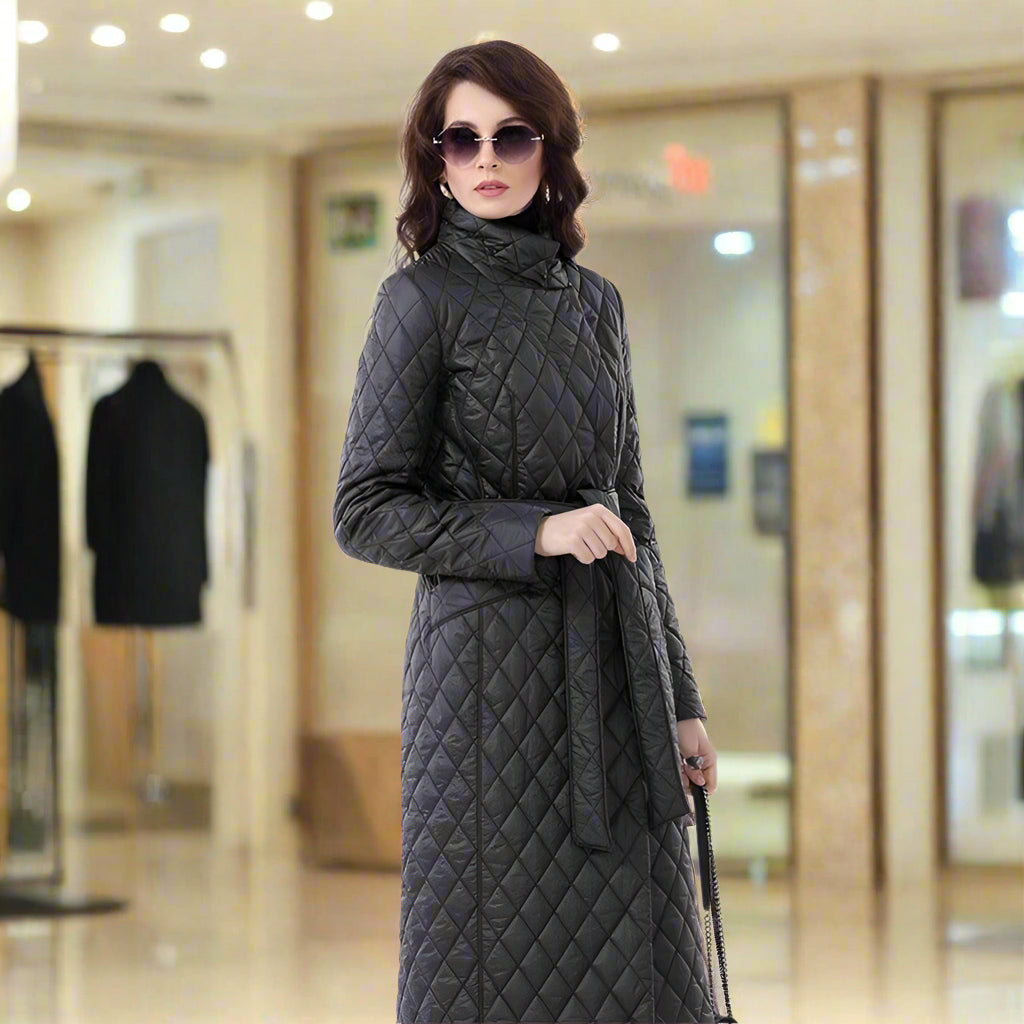 Extended Stand - up Collar Cotton - padded Clothes Warm And Windproof - AmiraMart