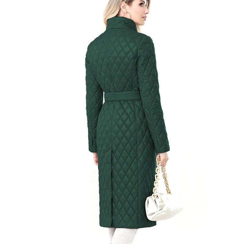 Extended Stand - up Collar Cotton - padded Clothes Warm And Windproof - AmiraMart