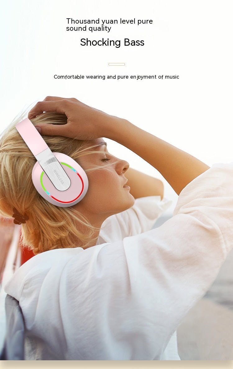 Extra Bass Bluetooth Headset - AmiraMart