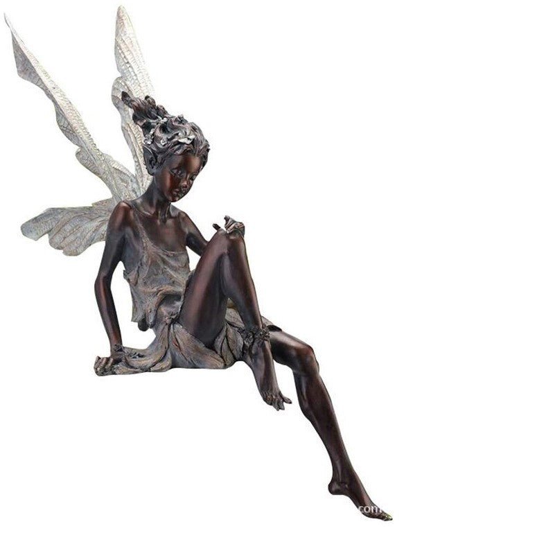 Fairy Garden Sitting Statue - AmiraMart