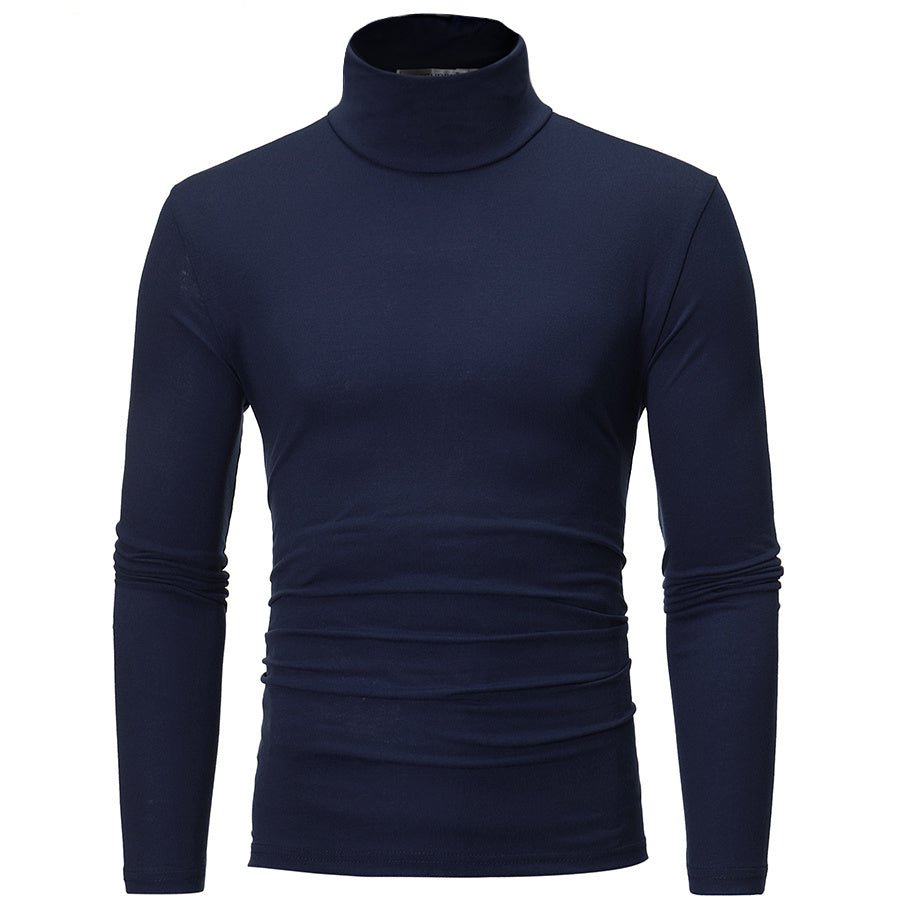 Fall New Mens knitting shirt slim fit - AmiraMart