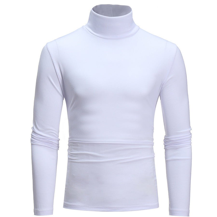Fall New Mens knitting shirt slim fit - AmiraMart