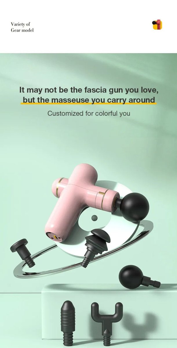 Fascia Gun Pocket Muscle Relaxation Massager - AmiraMart