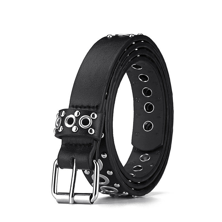 Fashion All - match Air Hole Hollow Decoration Belt - AmiraMart