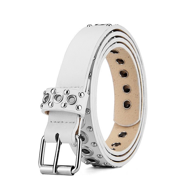 Fashion All - match Air Hole Hollow Decoration Belt - AmiraMart