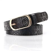 Snake Pattern Black